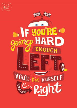 ... Typographic Illustrations Of Inspiring Quotes From Popular Pixar Films