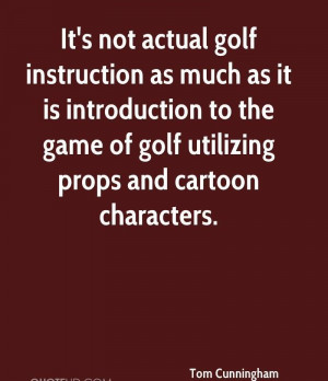Golf Instruction As Much As It Is Introduction To The Game Of Golf ...