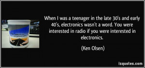 More Ken Olsen Quotes