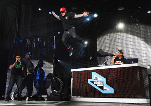 Mac Miller performs at the 2012 mtvU Woodie Awards during SXSW in ...