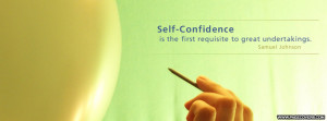 Self Confidence Is The First Cover