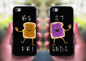 Best Friends,Peanut butter and Jelly,iphone 5S case,iphone 5C case ...