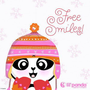 Smile lil'panda #panda #lil'panda #Smile #Cute #Happy www.lilpanda.com