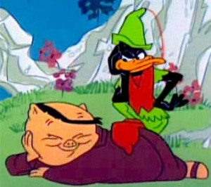 The Looney Tunes Show - 10x37 DAFFY & PORKY - Robin Hood Daffy