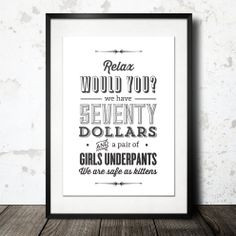 seinfeld, quotes, paperchat, parks, typographi print, sixteen candles ...