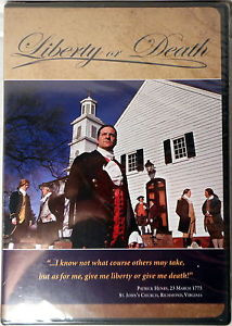 DVD Liberty or Death Patrick Henry at St Johns Church FREE SHIPPING