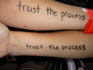 Quotes About Trusting God During Hard Times Trust the process.