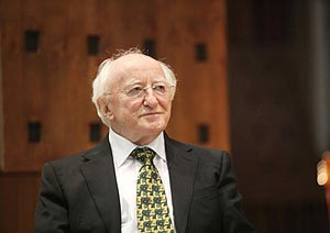 st patrick s day 2012 message from president michael d higgins
