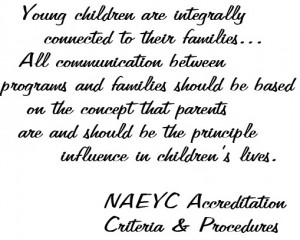 Young Children Are Integrally Connected To Their Families All ...