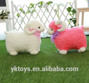 2015 new year soft stuffed animal sheep plush toy
