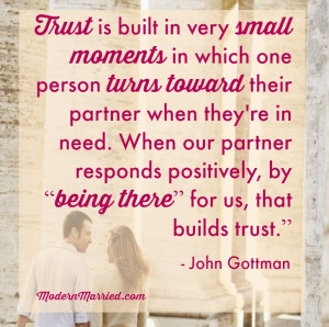... to regain trust, trust in marriage, building trust in relationships