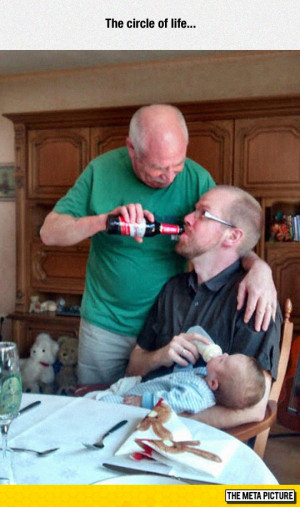 Three Generations Doing It Right | Funny Pictures and Quotes