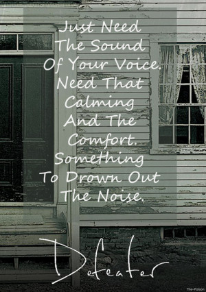 punk song lyrics hardcore defeater pale vertical melodic i don't mind ...