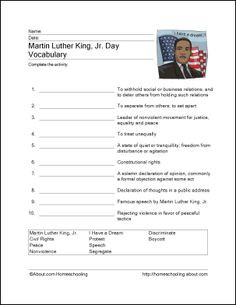 martin luther king jr coloring pages | Martin Luther King, Jr ...