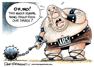 IRS scandal © Dave Granlund,Politicalcartoons.com,IRS, internal ...