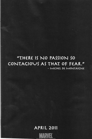 few Fractiony quotes there. So if not a Mars Invasion then what ...