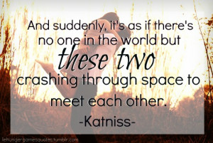 about Finnick and Annie aka the best couple ever. =)(was going to put ...