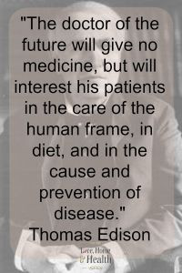 ... human frame, in diet, and in the cause and prevention of disease