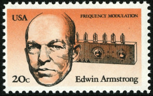 Edwin Armstrong, inventor of the regenerative circuit used in radio ...