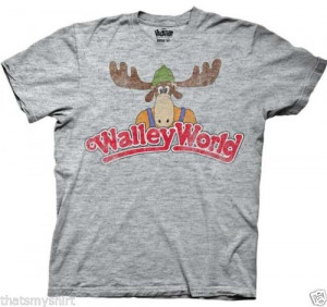 New Authentic Mens National Lampoon's Vacation Walley World Tee Shirt