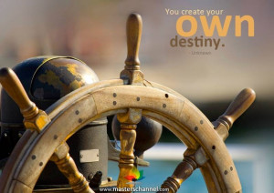 You create your own destiny. #Dream #Destiny #Quotes