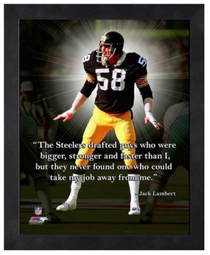 Jack Lambert Pittsburgh Steelers - 11