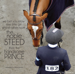 we bet you know one little girl who'd rather have the noble steed than ...