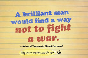 ... Admiral Yamamoto (Pearl Harbour) #moviequotesdb #movie #movies #quote