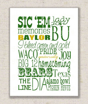 ... Bears Subway, Sic Em Bears, Baylor Subway, Baylor Bears, Digital Green