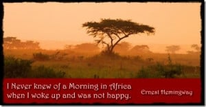 African Safari Inspirations – Safari Quotes and Sayings