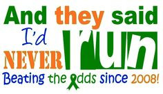 Beating The Odds - Green CP Ribbon