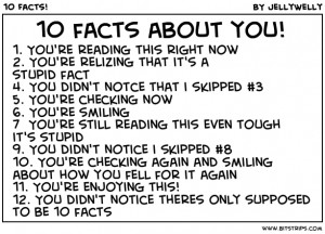 Facts About You Might Not