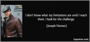 More Joseph Fiennes Quotes