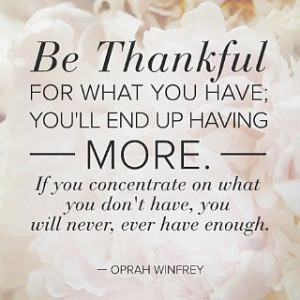 , Oprah Winfrey, Oprah Quote, Lifestyle Quotes, Gratitude Quotes ...