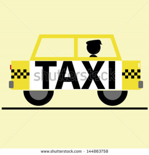 driver with black hat with text on pale yellow background. - stock
