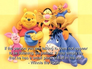 Winnie the pooh quotes sayings quote cute relationships be patient