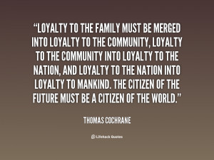 Family Loyalty Quotes