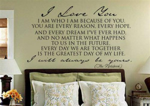The Notebook Wall Decals Ebay