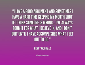 Love Arguments Quotes