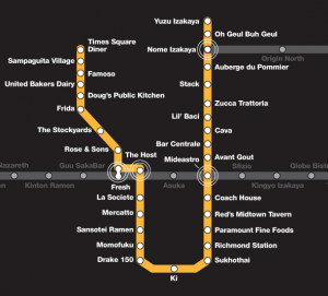 The top 69 coffee shops in Toronto by TTC subway stop