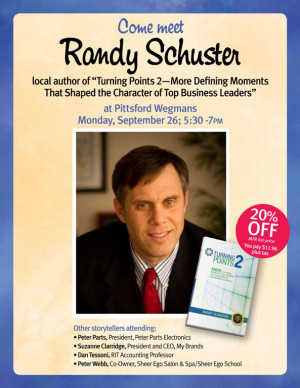 Turning Points 2 Book Signing at Wegmans - September 2011