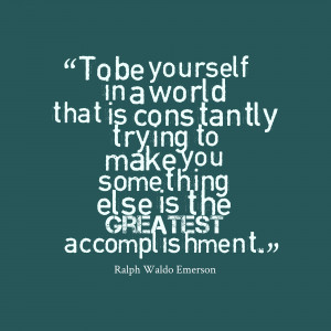 Ralph Waldo Emerson Quotes