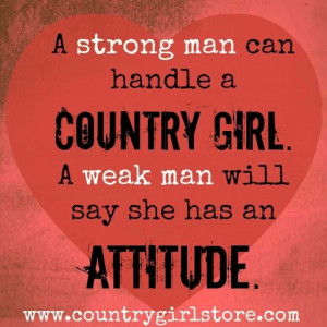 Yes sir....if you are a True country girl