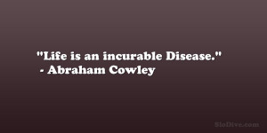 Abraham Cowley Quote