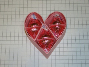 Hershey Kisses Valentine's Heart Tutorial