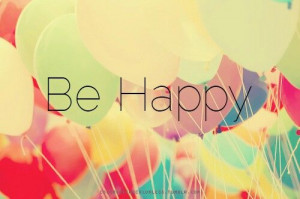 Be Happy Vintage Photography Inspire Balloon Inspiration Quotes Text ...
