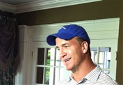 Peyton Manning was at Fox Den Country Club today for the Peyton ...