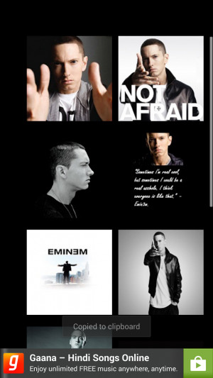 Eminem Lyrics Quotes Wallpaper 1.0 screenshot 2