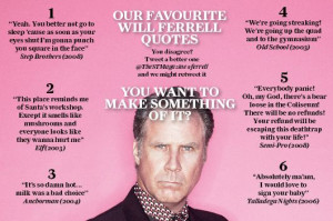 celeb quotes this week will ferrell facebook quotes