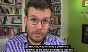 John Green from his video at vlogbrothers